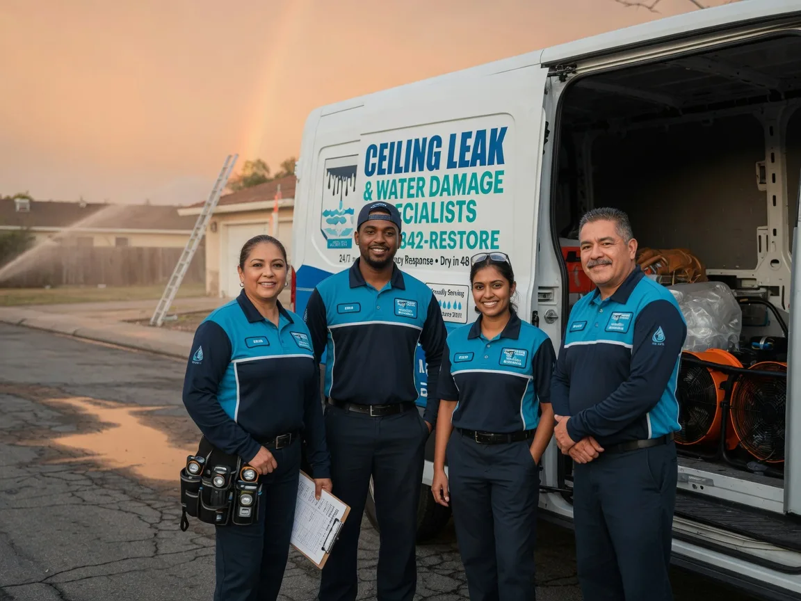 Ceiling Leak Cleanup company in Goodrich, ND